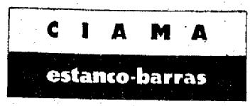 Imagen de CIAMA ESTANCO-BARRAS