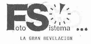 Imagen de FOTO SISTEMA... LA GRAN REVELACION