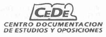Imagen de CEDE CENTRO DOCUMENTACION DE ESTUDIOS Y OPOSICIONES
