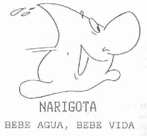 Imagen de NARIGOTA BEBE AGUA, BEBE VIDA