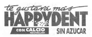 Imagen de TE GUSTARA MAS HAPPYDENT CON CALCIO NEUTRALITH SIN AZUCAR