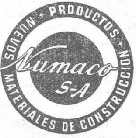 Imagen de NUMACO S-A PRODUCTOS NUEVOS MATERIALES DE CONSTRUCCION