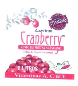 Imagen de AMERICAN CRANBERRY ZUMO DE FRUTAS ARANDANO
