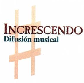 Imagen de INCRESCENDO DIFUSION MUSICAL