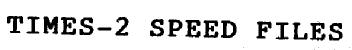 Imagen de TIMES-2 SPEED FILES