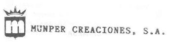 Imagen de M MUNPER CREACIONES, S.A