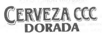 Imagen de CERVEZA CCC DORADA