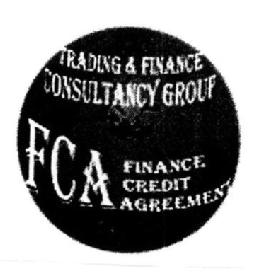 Imagen de TRADING & FINANCE CONSULTANCY GROUP FCA FINANCE CREDIT AGEEMENT
