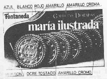 Imagen de FONTANEDA GALLETAS DORADAS. MARIA ILUSTRADA