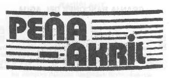 Imagen de PEÑA AKRIL