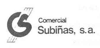 Imagen de CS COMERCIAL SUBIÑAS, S.A