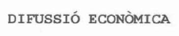 Imagen de DIFUSSIO ECONOMICA