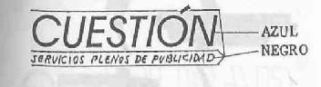 Imagen de CUESTION SERVICIOS PLENOS DE PUBLICIDAD
