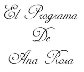 Imagen de EL PROGRAMA DE ANA ROSA