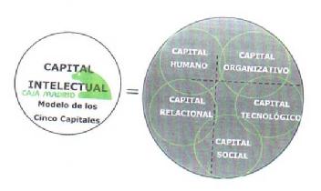 Imagen de CAPITAL INTELECTUAL CAJA MADRID MODELO DE LOS CINCO CAPITALES CAPITAL HUMANO CAPITAL ORGANIZATIVO CAPITAL RELACIONAL CAPITAL TECNOLOGICO CAPITAL SOCIAL