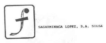 Imagen de F SAGARMINAGA LOPEZ, S.A. SILSA