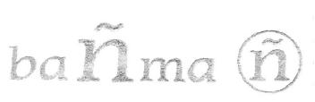 Imagen de BAÑMA Ñ