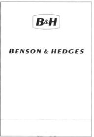 Imagen de B&H BENSON & HEDGES