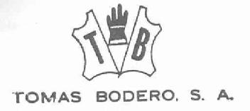 Imagen de TB TOMAS BODERO, S.A