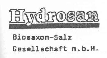 Imagen de HYDROSAN BIOSAXON-SALZ GESELLSCHAFT M.B.H