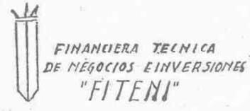 Imagen de FITENI FINANCIERA TECNICA DE NEGOCIOS E INVERSIONES