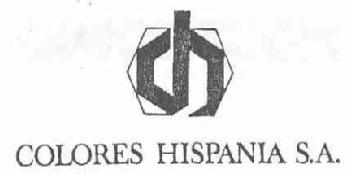 Imagen de COLORES HISPANIA, S.A