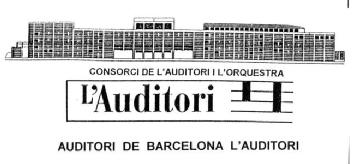 Imagen de CONSORCI DE L'AUDITORI I L'ORQUESTRA L'AUDITORI AUDITORI DE BARCELONA
