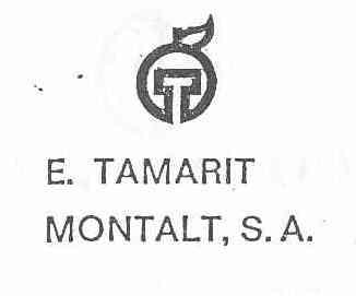 Imagen de T E. TAMARIT MONTALT, S.A