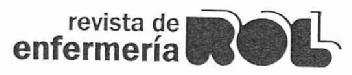 Imagen de REVISTA DE ENFERMERIA ROL