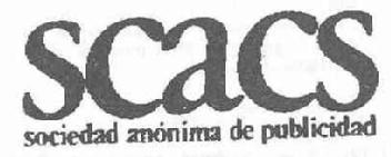 Imagen de SCACS SOCIEDAD ANONIMA DE PUBLICIDAD