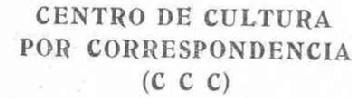 Imagen de CENTRO DE CULTURA POR CORRESPONDENCIA CCC