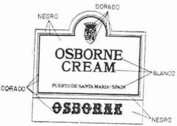 Imagen de OSBORNE CREAM PUERTO DE SANTA MARIA-SPAIN OSBORNE