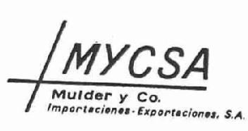 Imagen de MYCSA MULDER Y CO. IMPORTACIONES-EXPORTACIONES, S.A