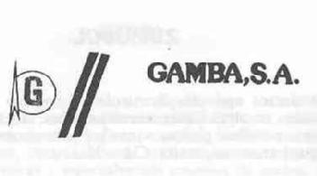 Imagen de G GAMBA,S.A