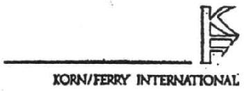 Imagen de KF KORN/FERRY INTERNATIONAL
