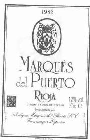 Imagen de MARQUES DEL PUERTO RIOJA