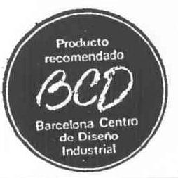 Imagen de PRODUCTO RECOMENDADO BCD BARCELONA CENTRO DE DISEÑO INDUSTRIAL