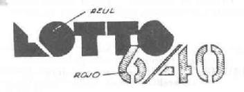 Imagen de LOTTO 6-40