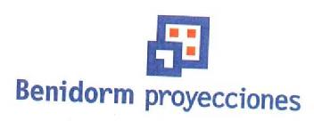 Imagen de BENIDORM PROYECCIONES