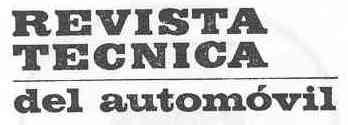 Imagen de REVISTA TECNICA DEL AUTOMOVIL