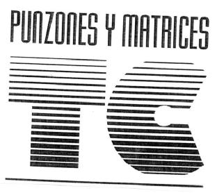 Imagen de PUNZONES Y MATRICES TC