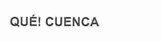 Imagen de QUE! CUENCA