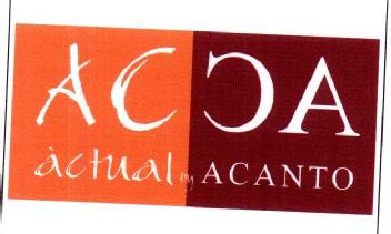 Imagen de ACCA ACTUAL BY ACANTO