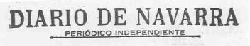 Imagen de DIARIO DE NAVARRA PERODICO INDEPENDIENTE