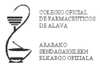 Imagen de COLEGIO OFICIAL DE FARMACEUTICOS DE ALAVA ARABAKO SENDAGAIGILEEN ELKARGO OFIZIALA