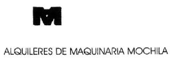 Imagen de ALQUILERES DE MAQUINARIA MOCHILA