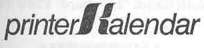 Imagen de PRINTER KALENDAR