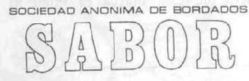 Imagen de SOCIEDAD ANONIMA DE BORDADOS SABOR