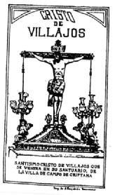 Imagen de CRISTO DE VILLAJOS SANTISIMO CRISTO DE VILLAJOS QUE SE VENERA EN SU SANTUARIO DE LA VILLA DE CAMPO DE CRIPTANA