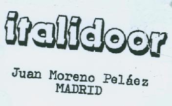 Imagen de ITALIDOOR JUAN MORENO PALAEZ MADRID